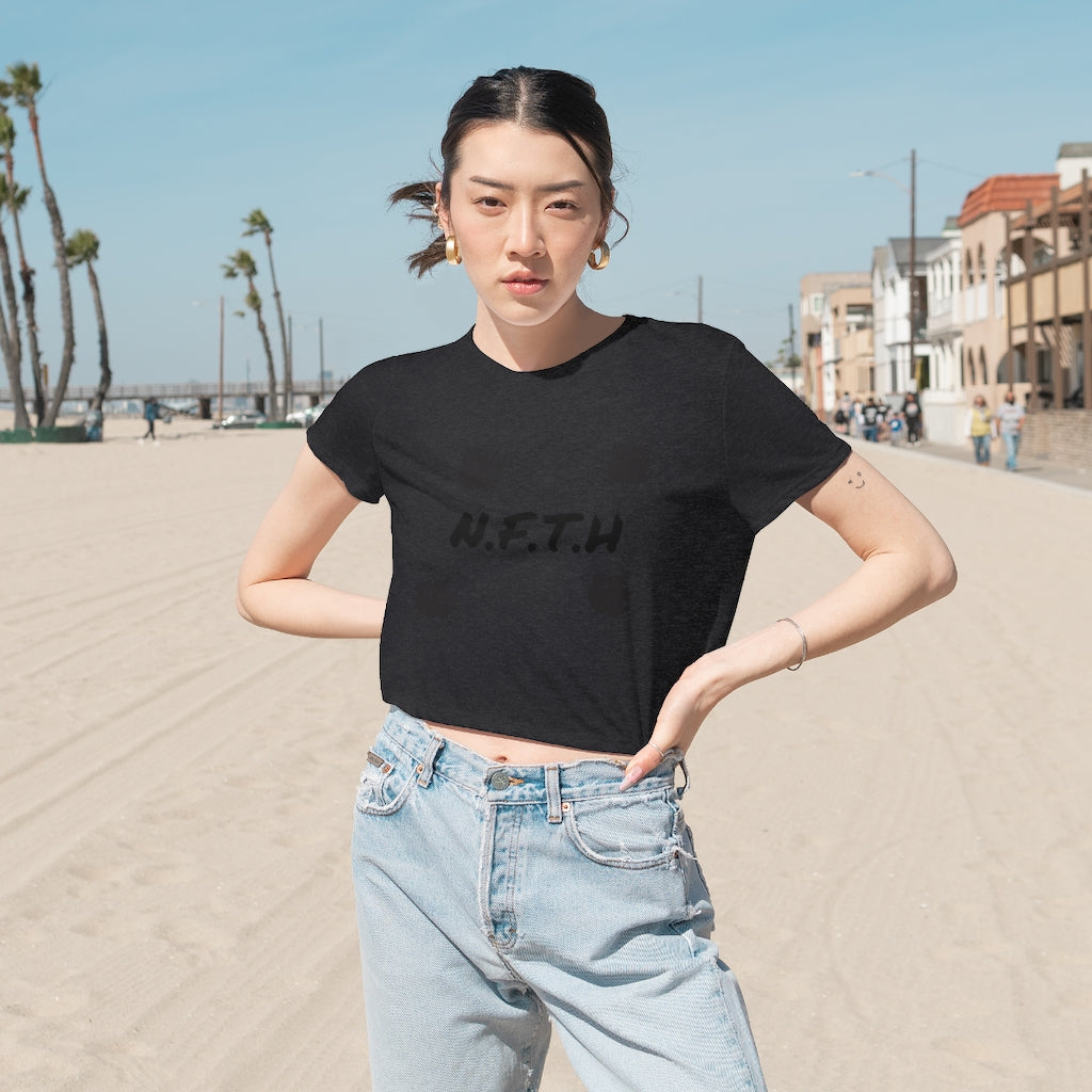 Women's NFTH Flowy Cropped Tee