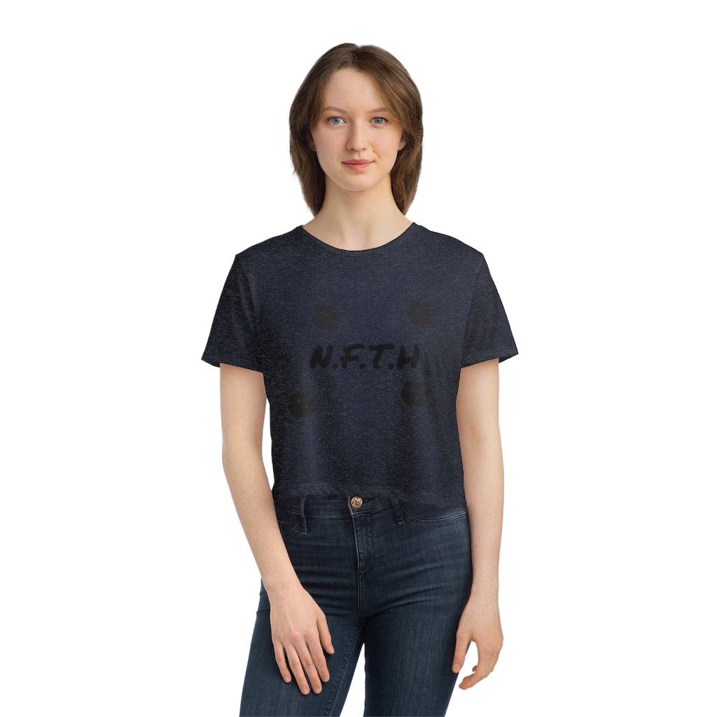 Women's NFTH Flowy Cropped Tee