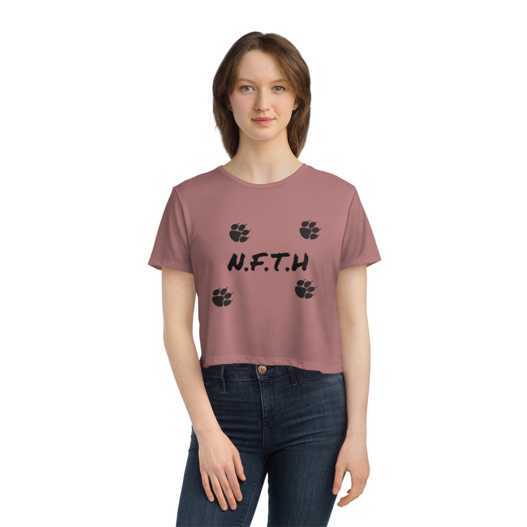 Women's NFTH Flowy Cropped Tee